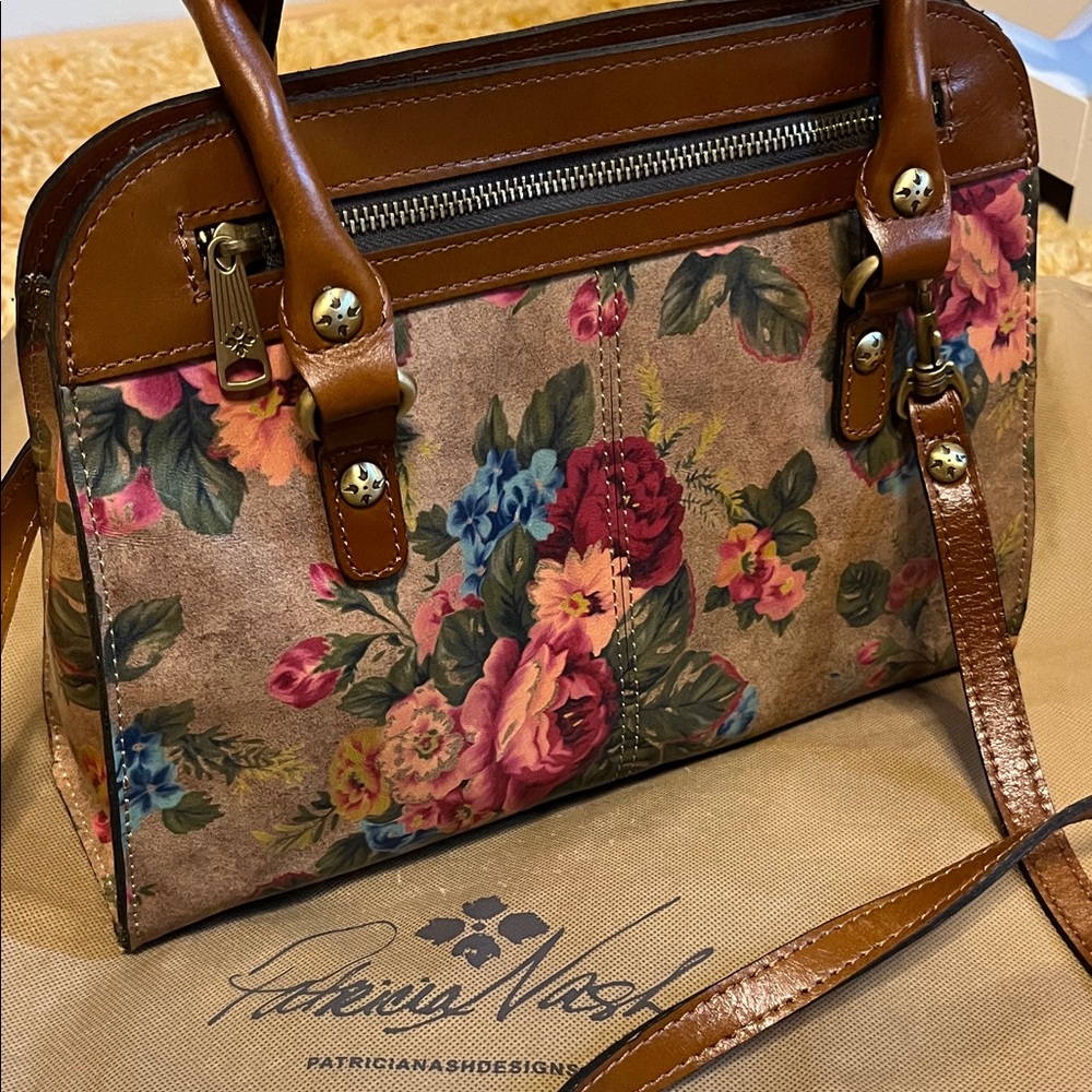 Patricia Nash Floral Handbag